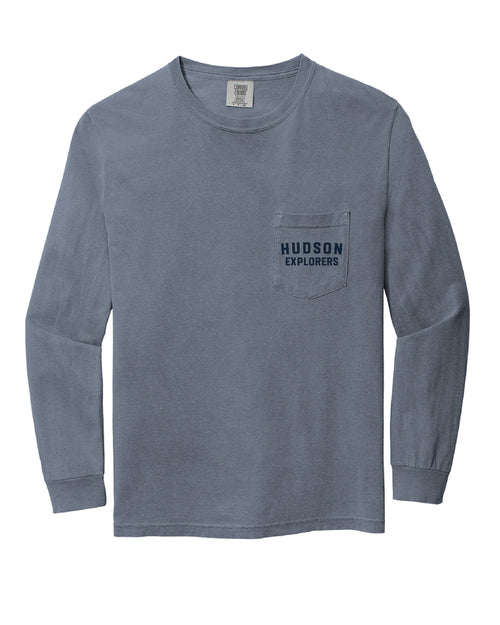 Don't Give Up the Ship - Long Sleeve Pocket Tee